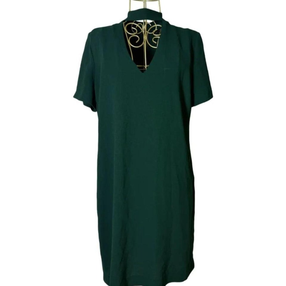 Zara Green Mini Cutout Dress Woman - Size XS